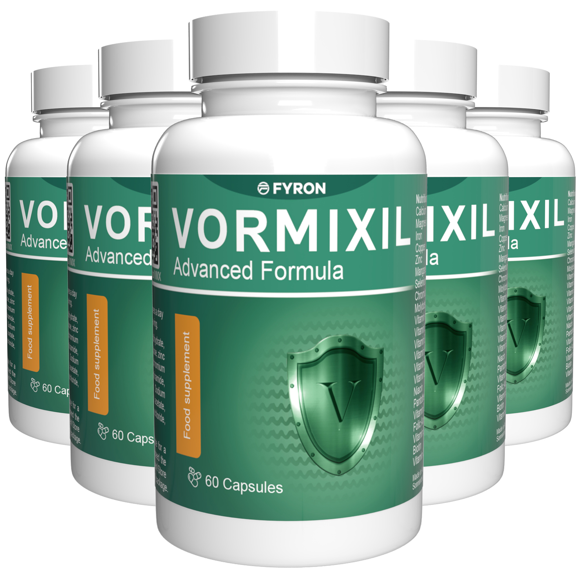 IncHealth Inter GmbH Vormixil - 300 Kapseln (5x 60 Kapseln), 5er Pack vormixil5x-24e1