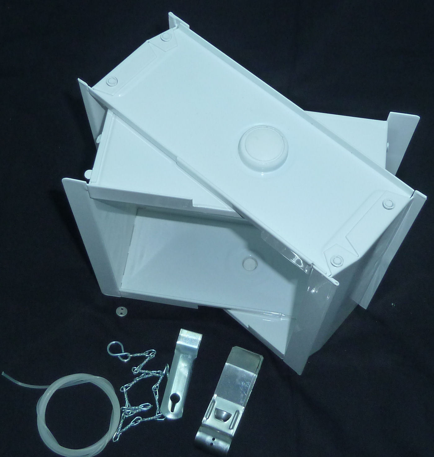 Rug Semin Lüftungsflügel für Glasbausteine mit Zugvorrichtung 240 x 490 mm RUG Lüftung Neu