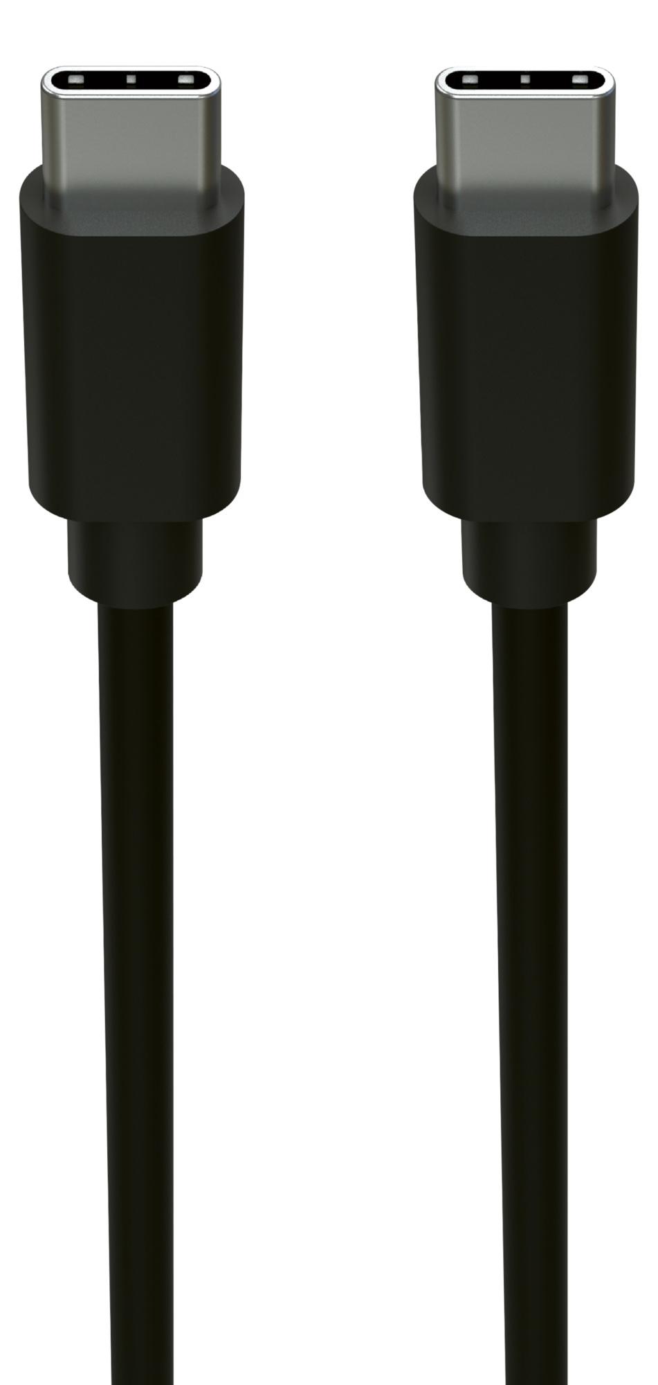 ANSMANN USB C auf USB C Kabel 2m - schnellladefähig (PD 60W) + synchronisieren 1700-0122