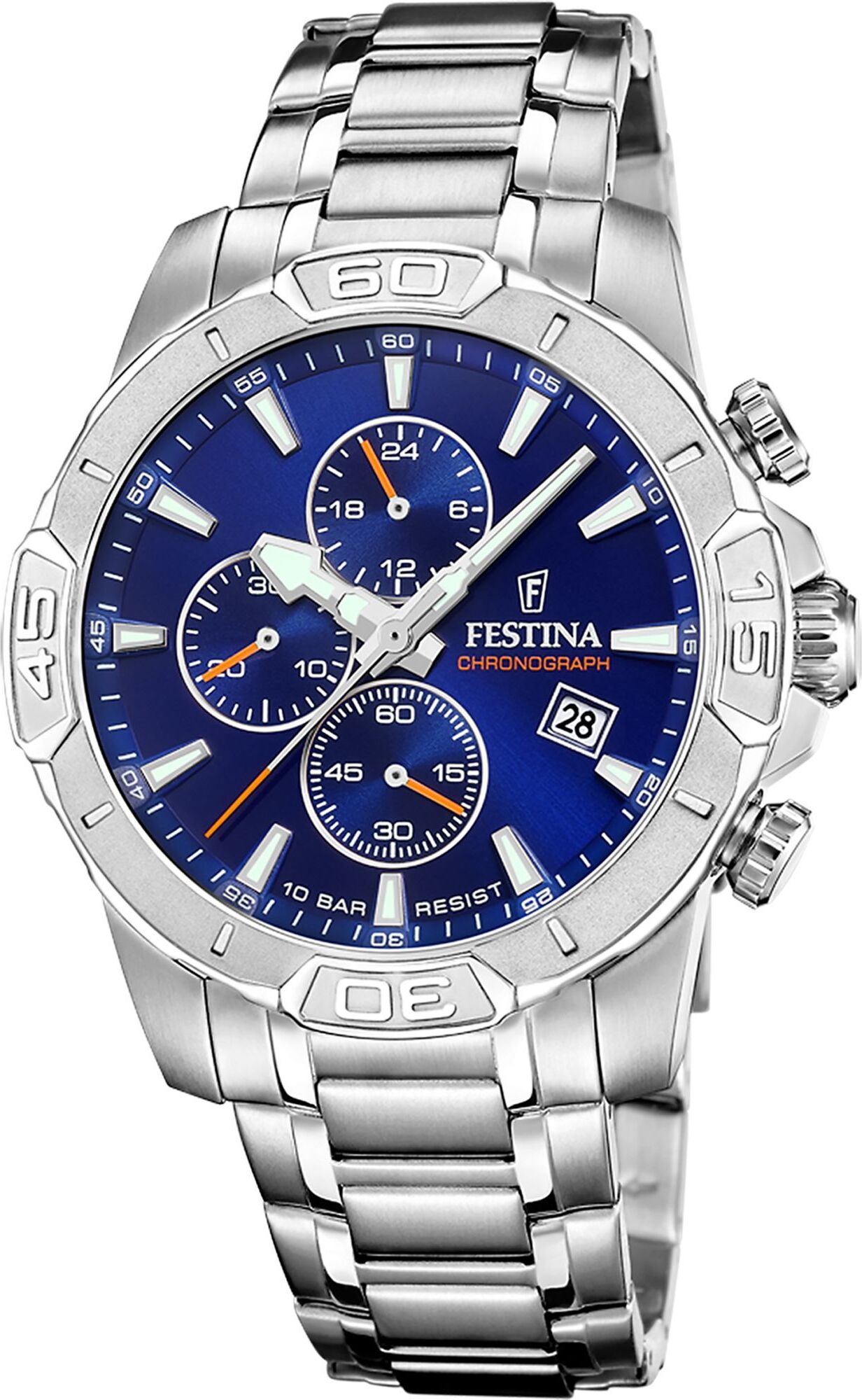 Festina - F20704/2 - Náramkové hodinky - Chronograf - Pánske