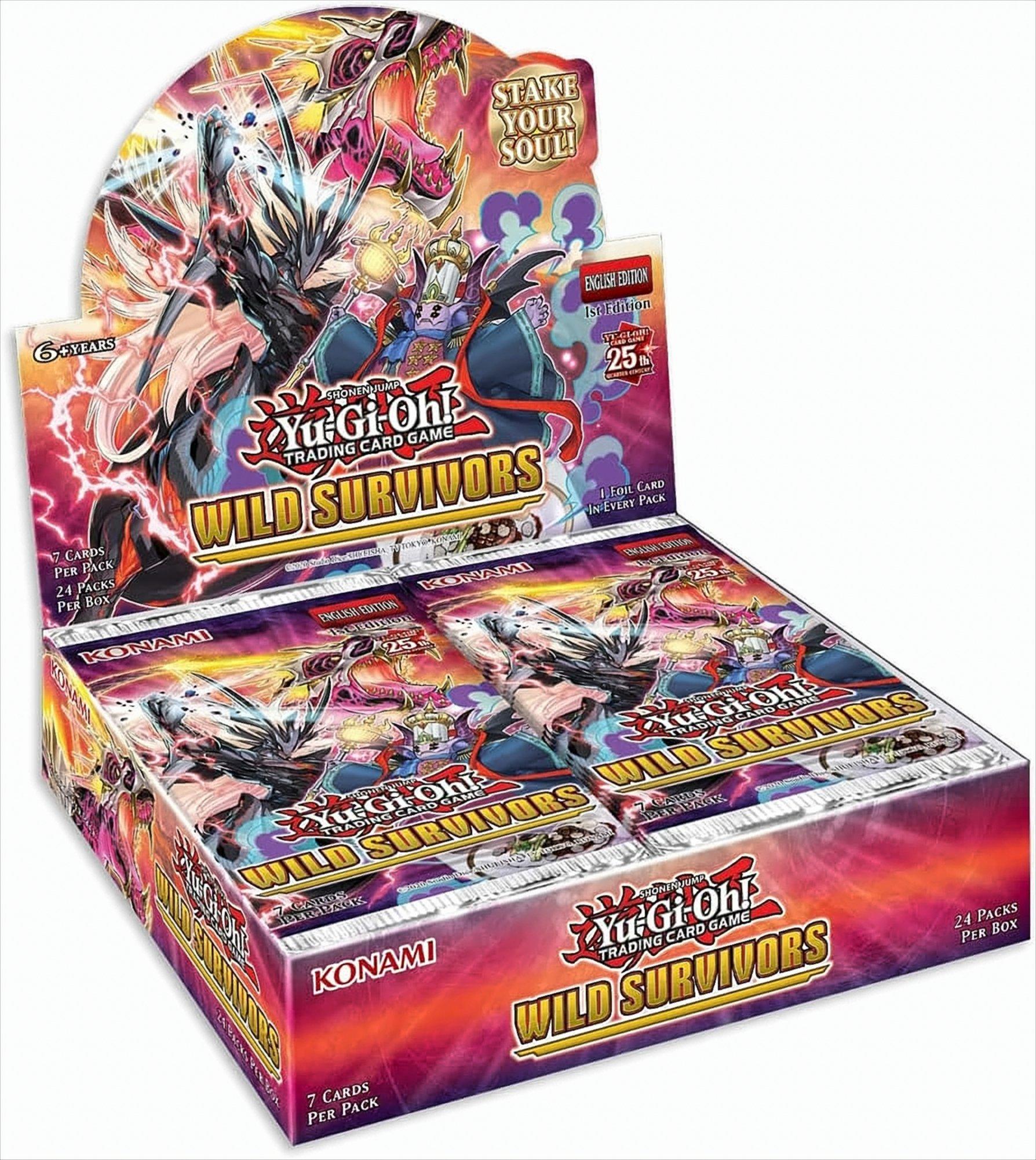 Konami Yu-Gi-Oh! Wild Survivors Booster Box 116051