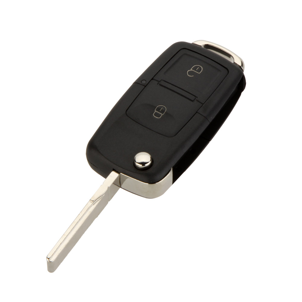 2x Schlüssel Gehäuse für VW Volkswagen Jetta Lupo Multivan Passat #60 