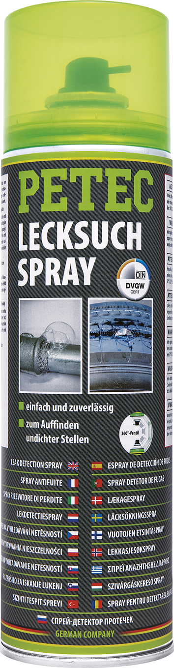 Petec Lecksuchspray Lecksuche Spray 400ml 70750