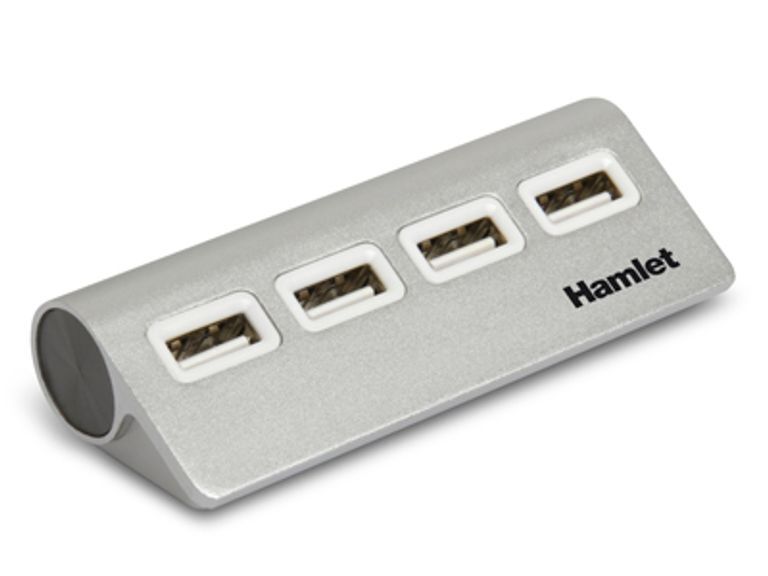 Hamlet 4 portový rozbočovač USB 2.0 480 Mb/s