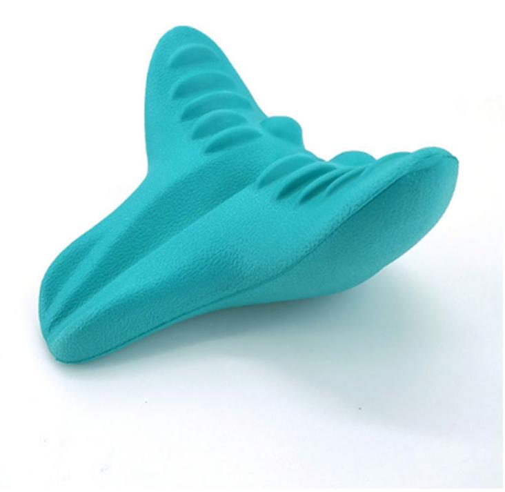 Starburg International Nackenstützkissen zur Nackenstreckung – Neck Stretch (Blau)