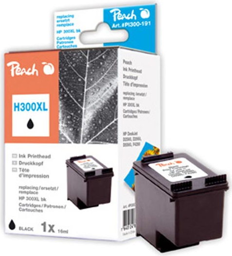 Peach PI300-191 PEACH Tinte BK kompt No. 300XL