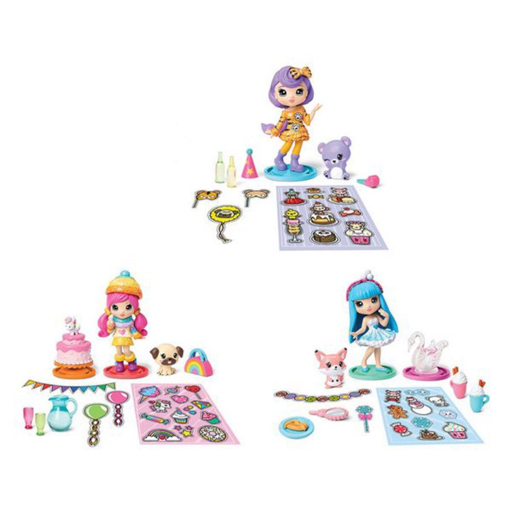 Puppe Party Popteenies Double Surprise Bizak 115178 60826