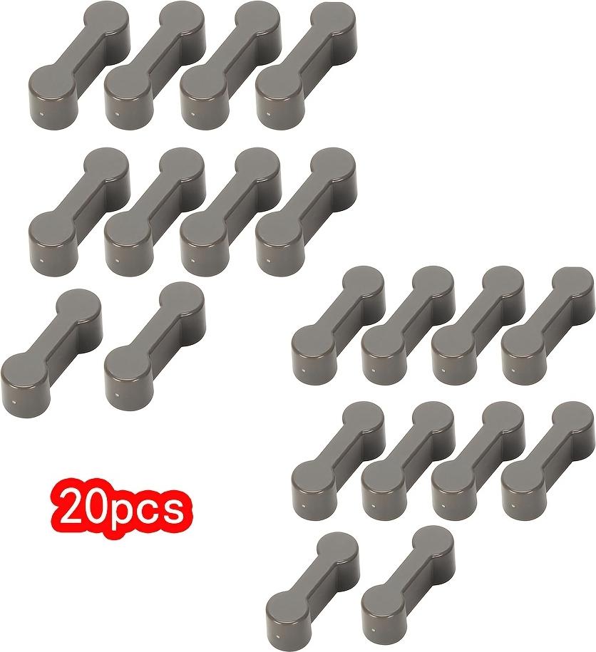 12 Connecteurs De Rails En Bois – Accessoires Pour Trains Compatibles Brio, Duplo – Set D'extension Coloré Dès 3 Ans
