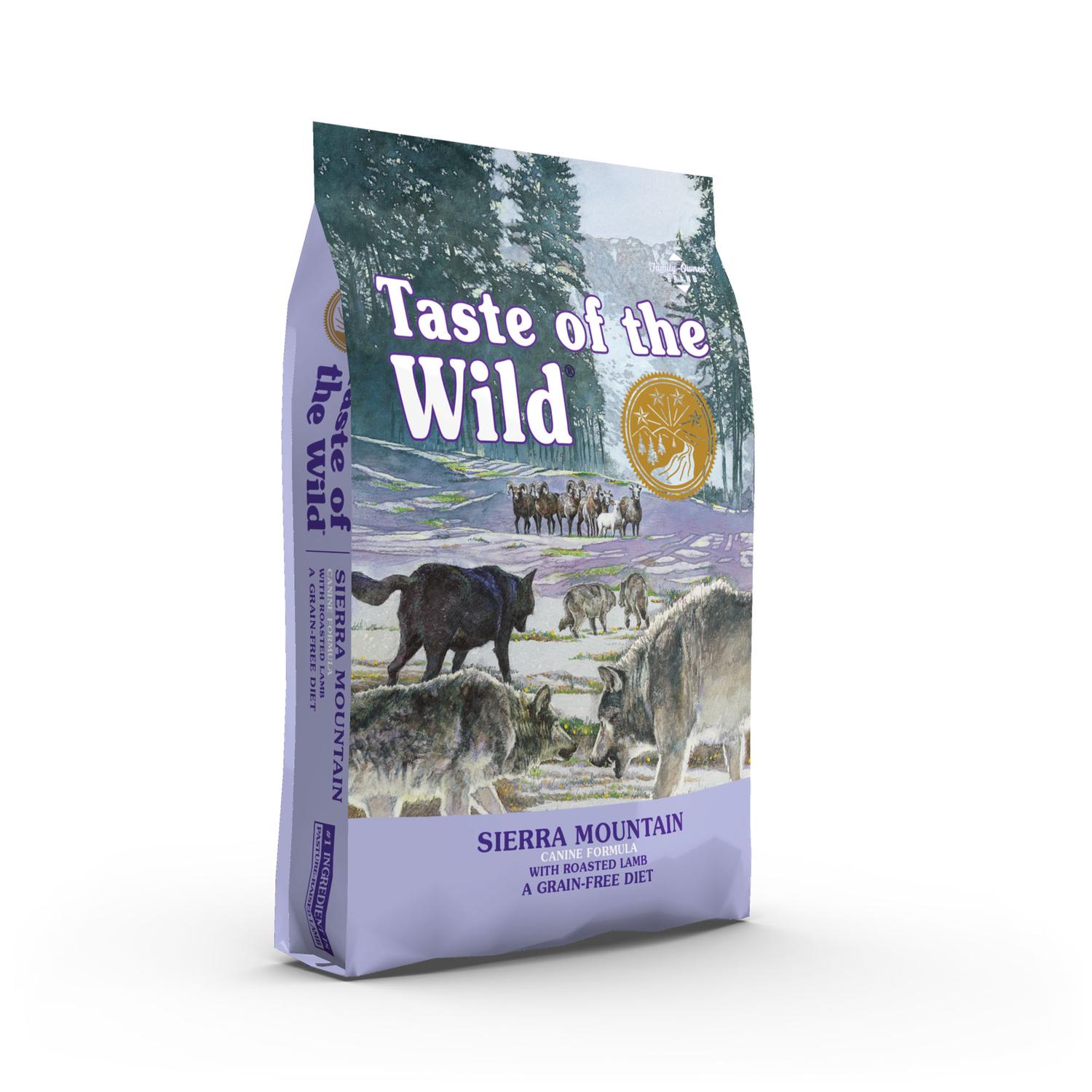 Taste of the Wild Sierra Mountain Canine varianten 12,2 kg 75,99