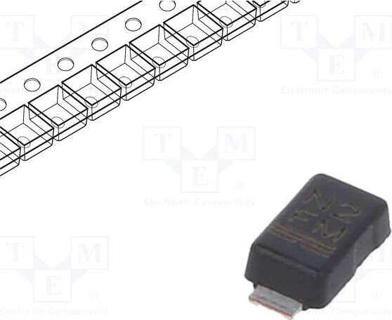 TNE 20x Diode: Gleichrichter SMD 1kV 1,5A 1,8us Verpackung: Rolle,B S1FLM-GS08 Univers _1GH_S1FLM-GS08