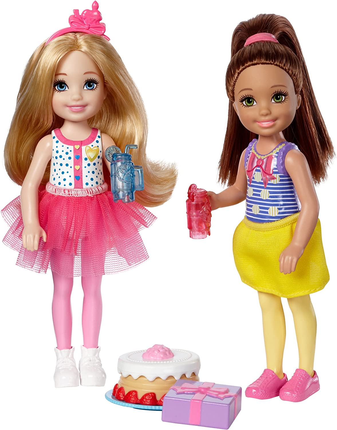 Mattel Barbie DYL40 - Chelsea 2er-Pack Übernachtungsparty
