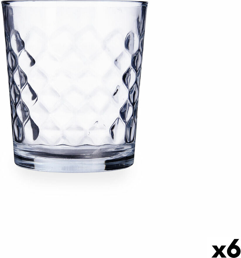 Trinkglas Quid Diamond Urban Durchsichtig Glas 360 ml (6 Stück)