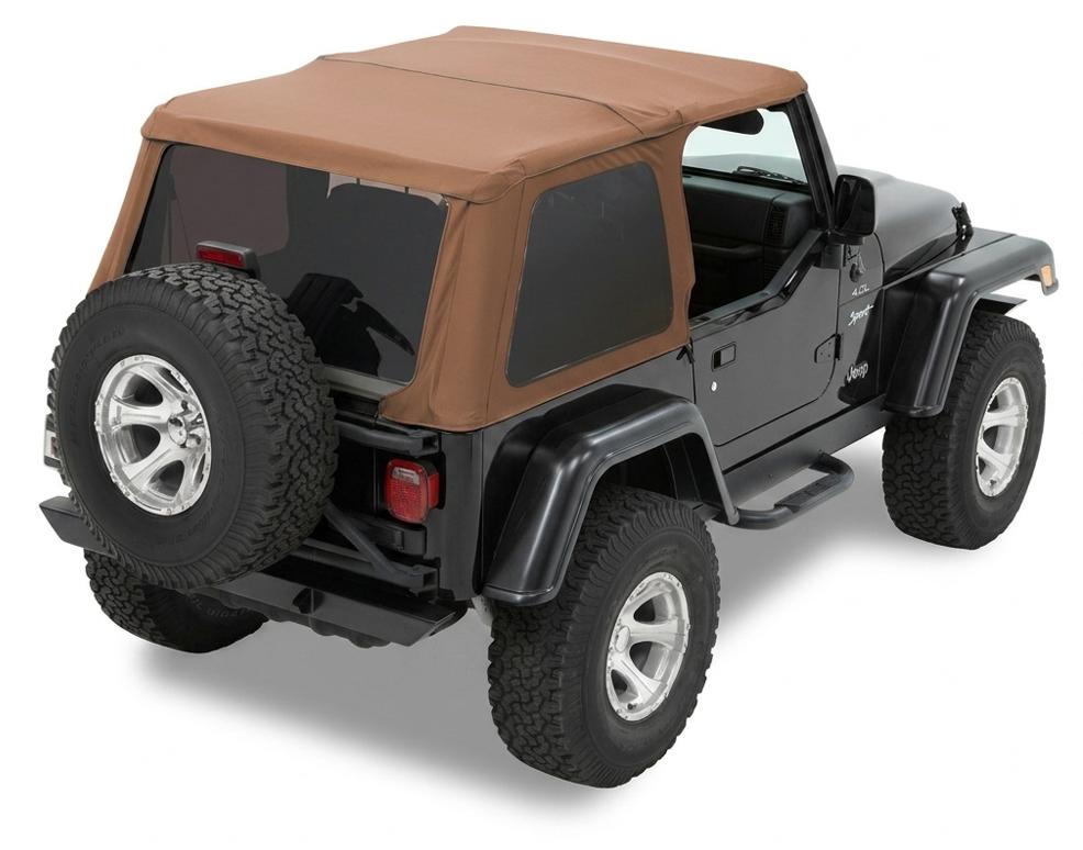 Bestop Trektop NX Spice braun Verdeck Softtop Jeep Wrangler TJ 97-06 56820-37