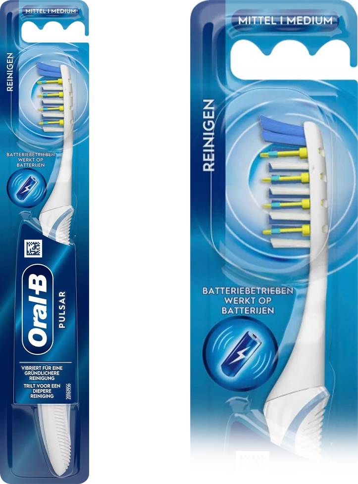 Oral-B 8700216108966 Zubná kefka Oral-B PULSAR 35, stredná, batériová