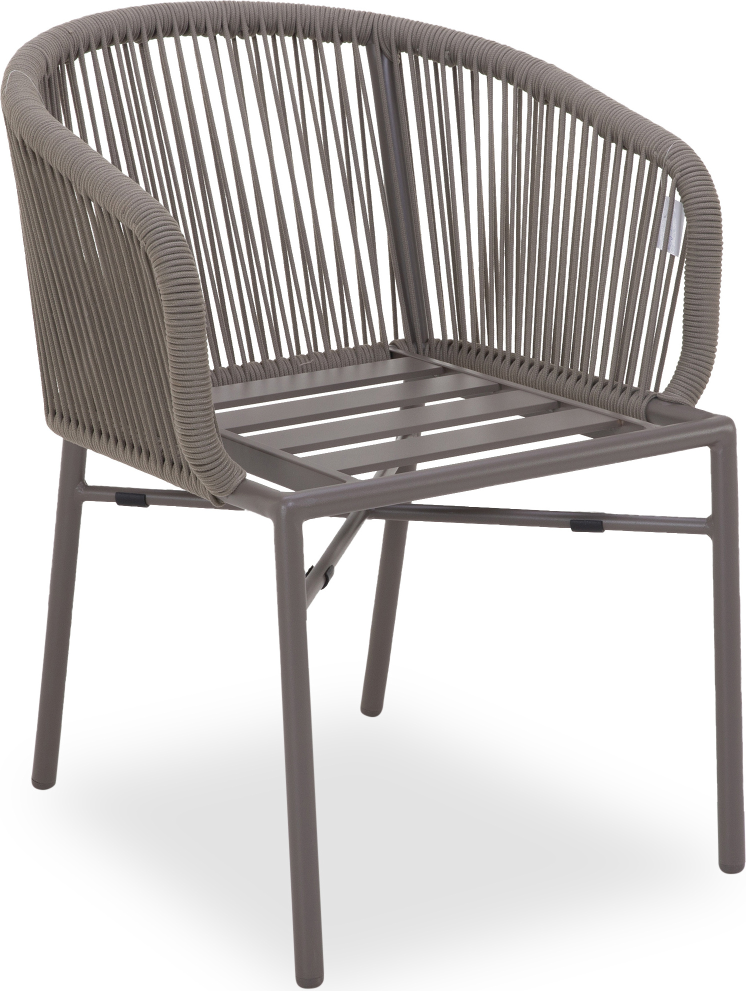 SANSIBAR Living Gartenstuhl SANSIBAR KOPENHAGEN BHT 59x75x64.50 cm braun Stapelstuhl 999974