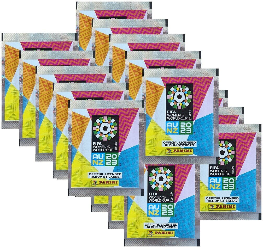 Panini FIFA Frauen WM 2023 - Sammelsticker - 20 Tüten