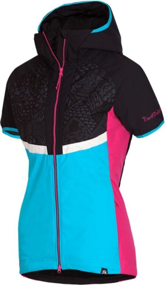 Weste NORTHFINDER Bartkova Schwarz/Blau Schwarz XXL