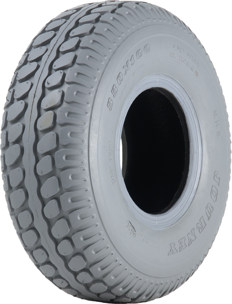 330x100 Pneumatika pre skútre mobility Grey Block Pneumatic 4-ply Non Marking 400-5 P525