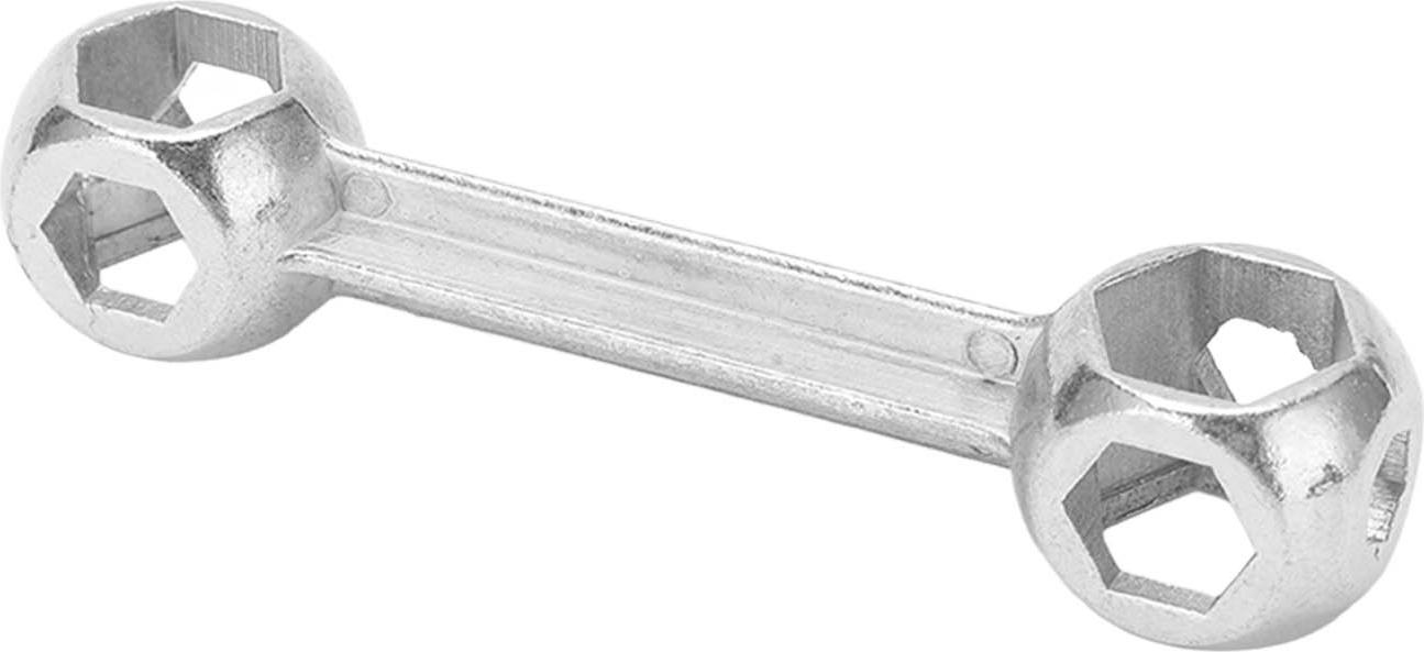 Cocosity Fahrradschlssel, Mountainbike -Scheibenkorrekturschlssel Multifunktional Rostfeste Sechskantbeinschlssel 6 Bis 15 Mm 10 in 1 Tragbarem Radradschlsselradfahrzeugscheibenschlssel Zur Reparatur