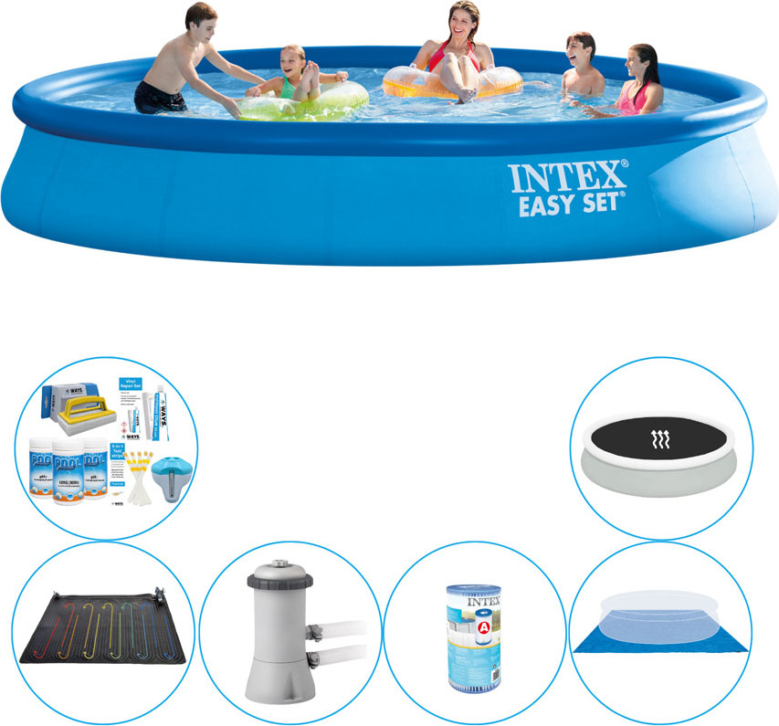 Kombinovaný bazén - Intex Easy Set Rund 457x84 cm