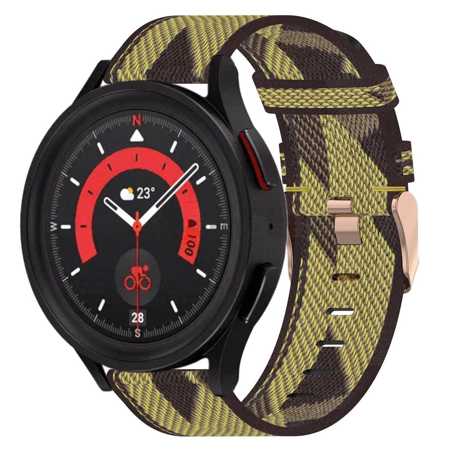 Pre Samsung Galaxy Watch FE 6 5 4 Normal Pro Classic Nylon Armband
