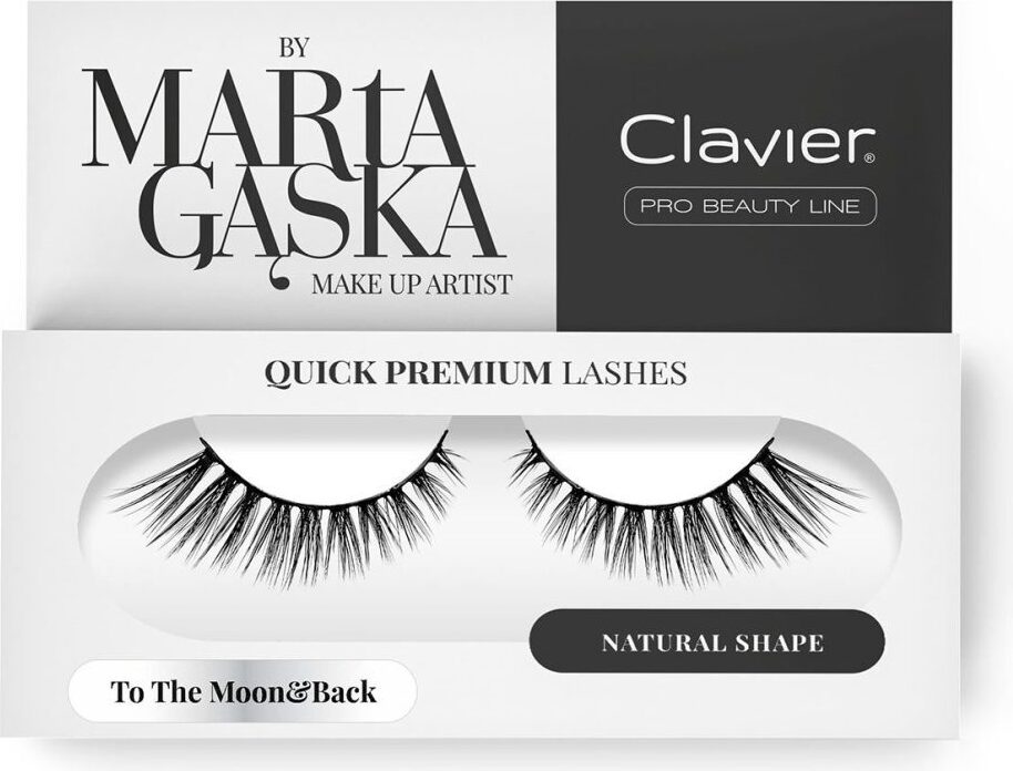 Eyes Quick Premium Lashes Strip Eyelashes To The Moon Back 801