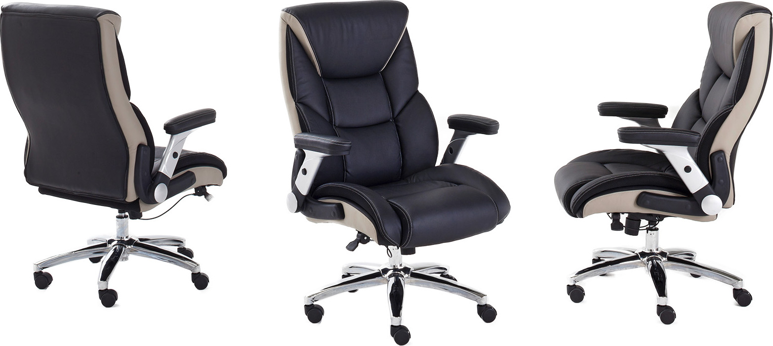 möbelando Chefsessel Schreibtischstuhl Bürostuhl Drehstuhl Büromöbel Stuhl "Rayleigh II" 91175