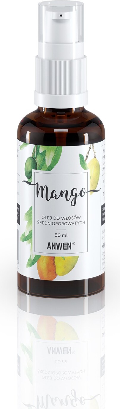 Anwen® ANWEN Mangoöl – für Haare mit mittlerer Porosität ANWEN ÖL FÜR HAARE MITTLERER POROSITÄT 50ML MANGO