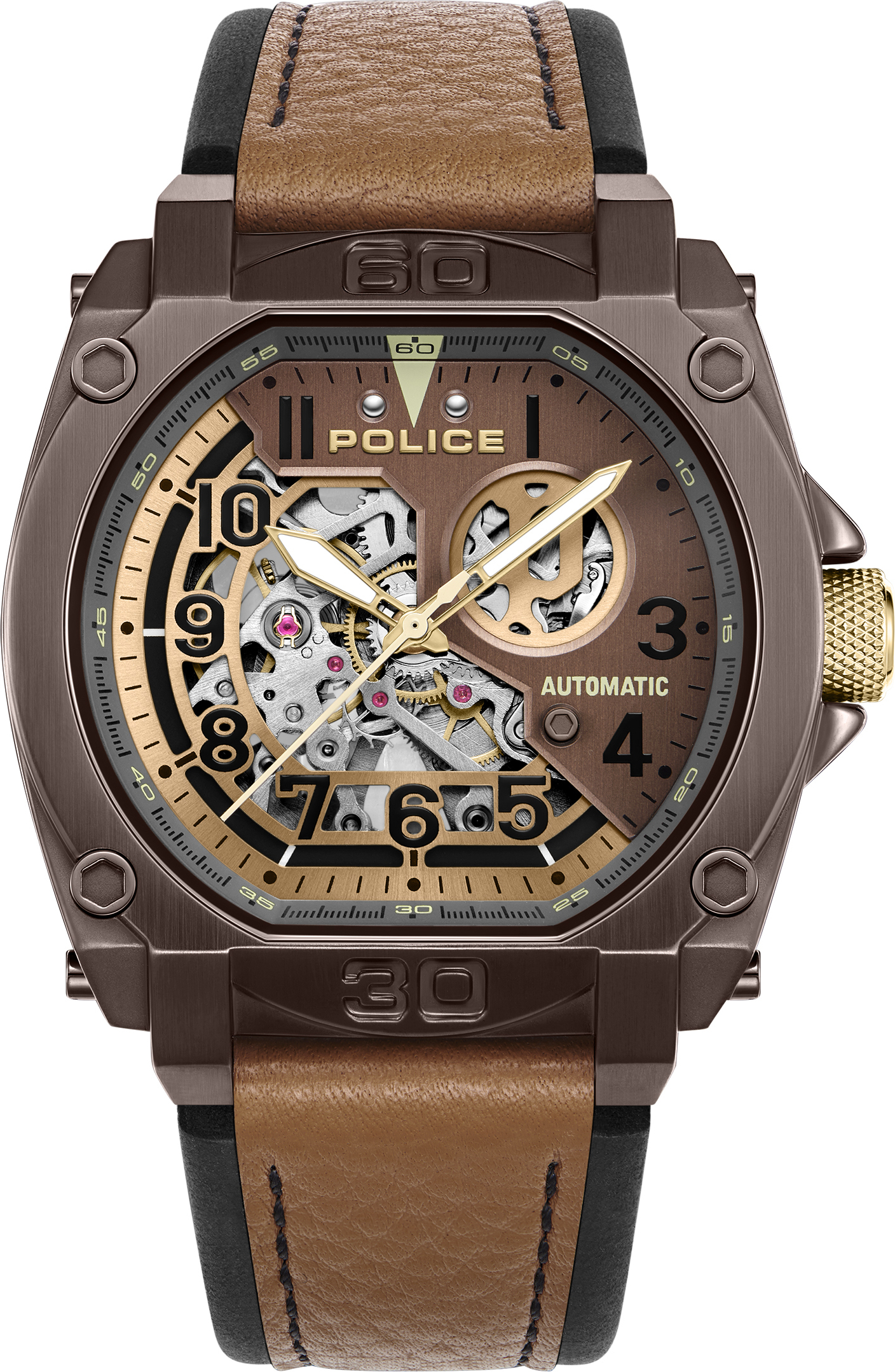 Pánske hodinky Police Norwood Skeleton Automatic 40th Anniversary Edition