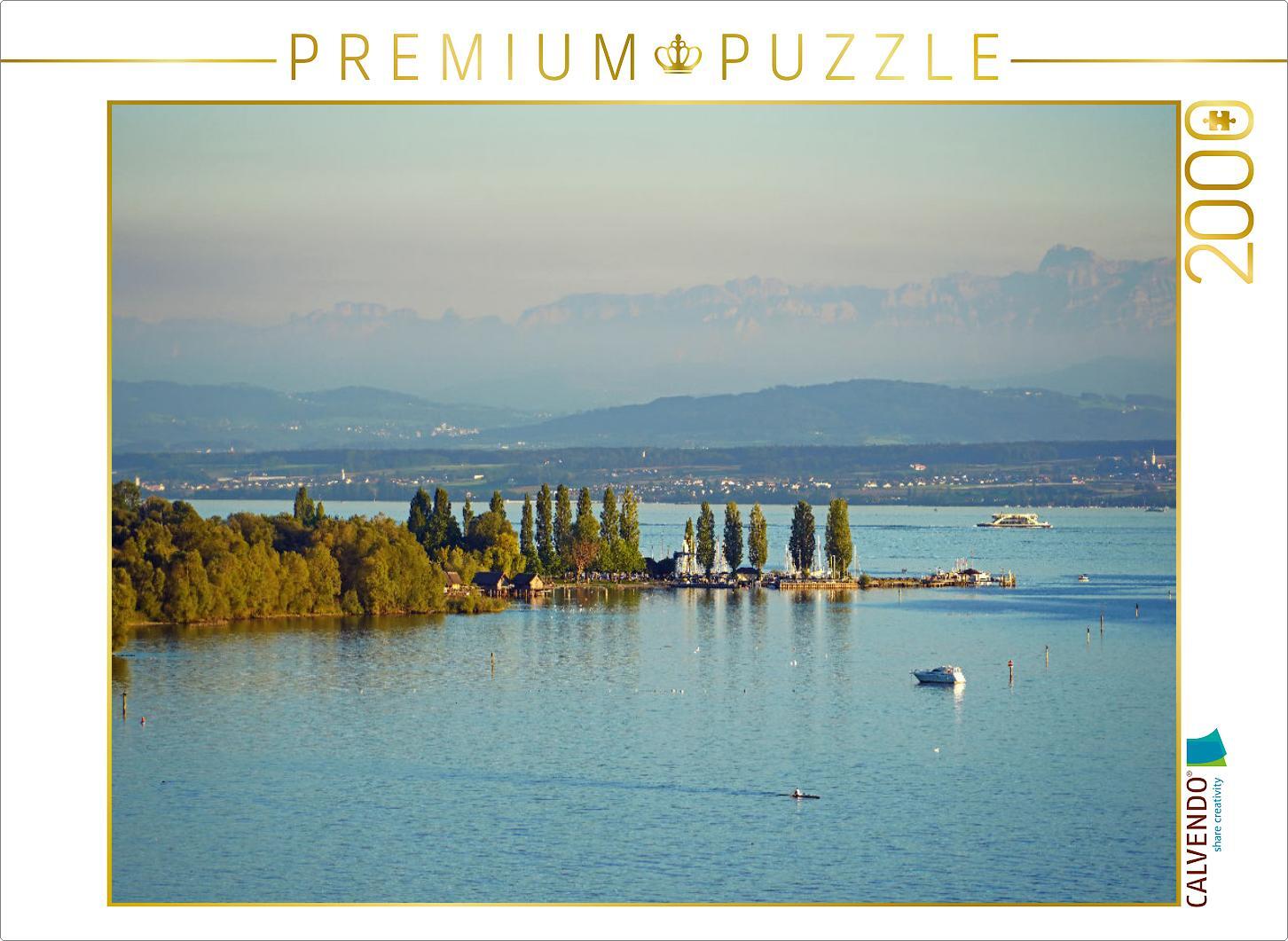 CALVENDO Puzzle Bodensee bei Birnau 2000 Teile Puzzle quer | 2000 Teile Lege-Größe 90x67cm Foto-Puzzle für glückliche Stunden