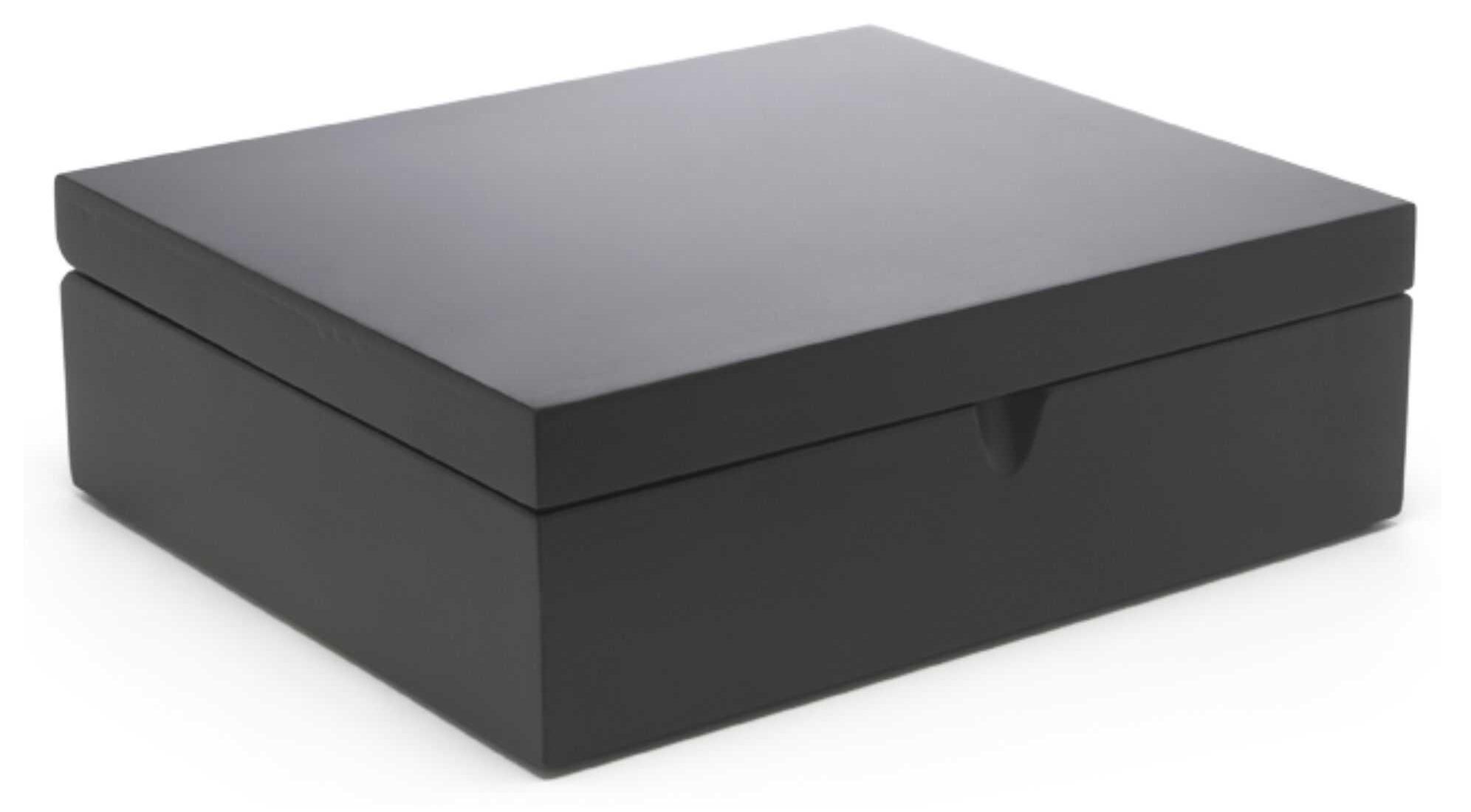 Portabustine da tè, 12 scomparti, con finestra, legno, Bredemeijer 🔵 €46,98