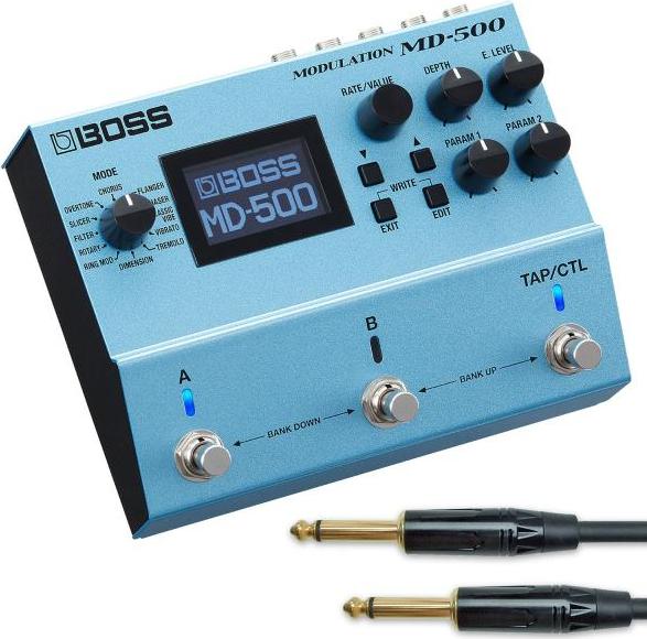 Boss MD-500 Modulation Effektgerät mit Kabel md500-gc043m