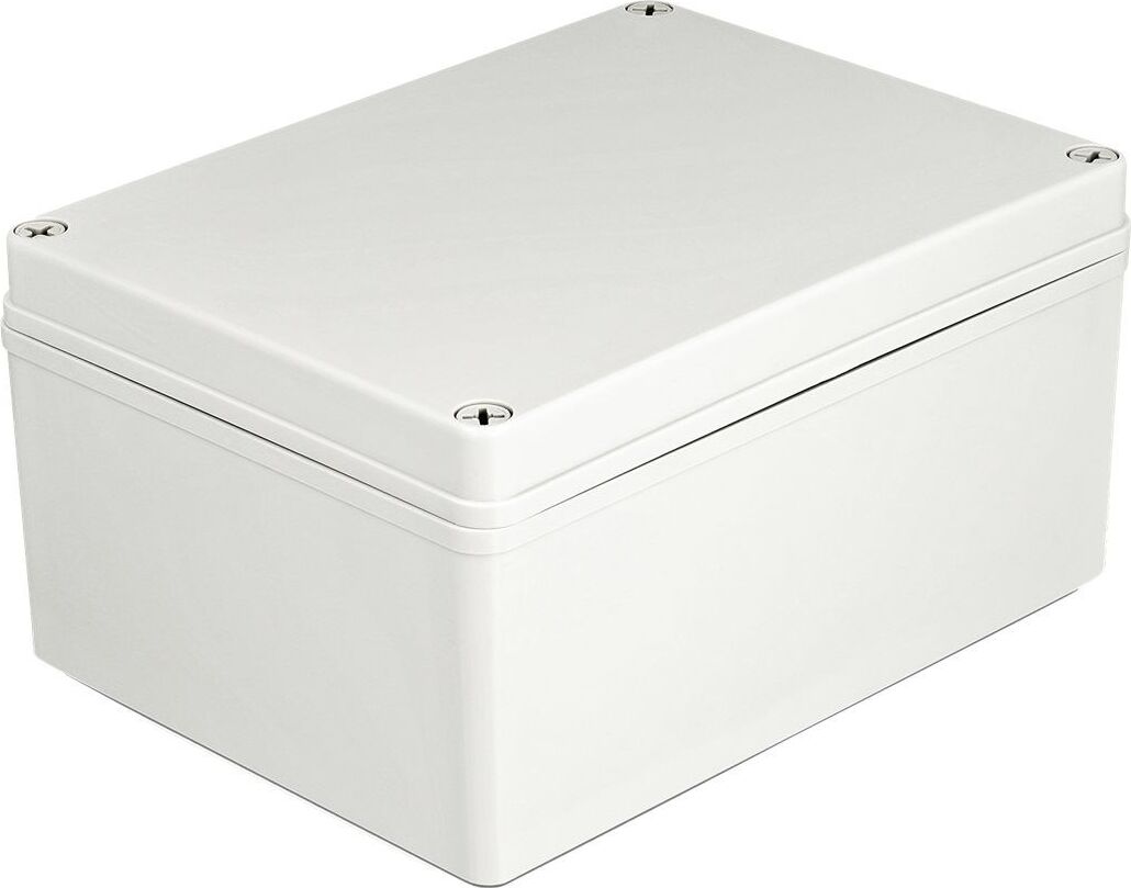 DeLOCK Installationsgehäuse IP65 wasserdicht 200 x 150 x 100 mm grau, Behausung, Grau, Acrylnitril-Butadien-Styrol (ABS), -40 - 80 °C, 200 mm, 150 mm 60445