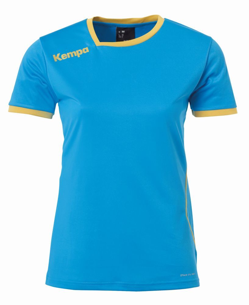 Kempa CURVE TRIKOT WOMEN XS kempablau/gold 2003067-03