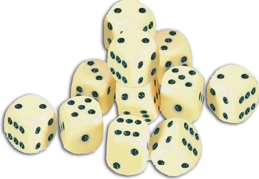 Adamigo 20er Set Spielwürfel für Brett- und Rollenspiele