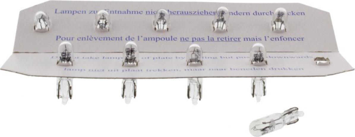 Lampe JMP 12V2,3W W2x4,6D 10 Stück 159.01.50