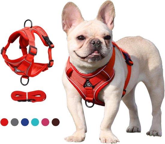 OEM Hundegeschirr, verstellbar, mit 2 Klips, weich, anti-Verstickung, für Kleinhunde 2026