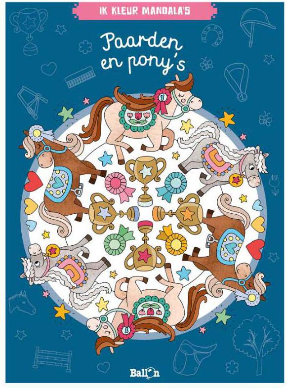 Wins Holland I Farbmandalas Pferde und Ponys - Malbuch