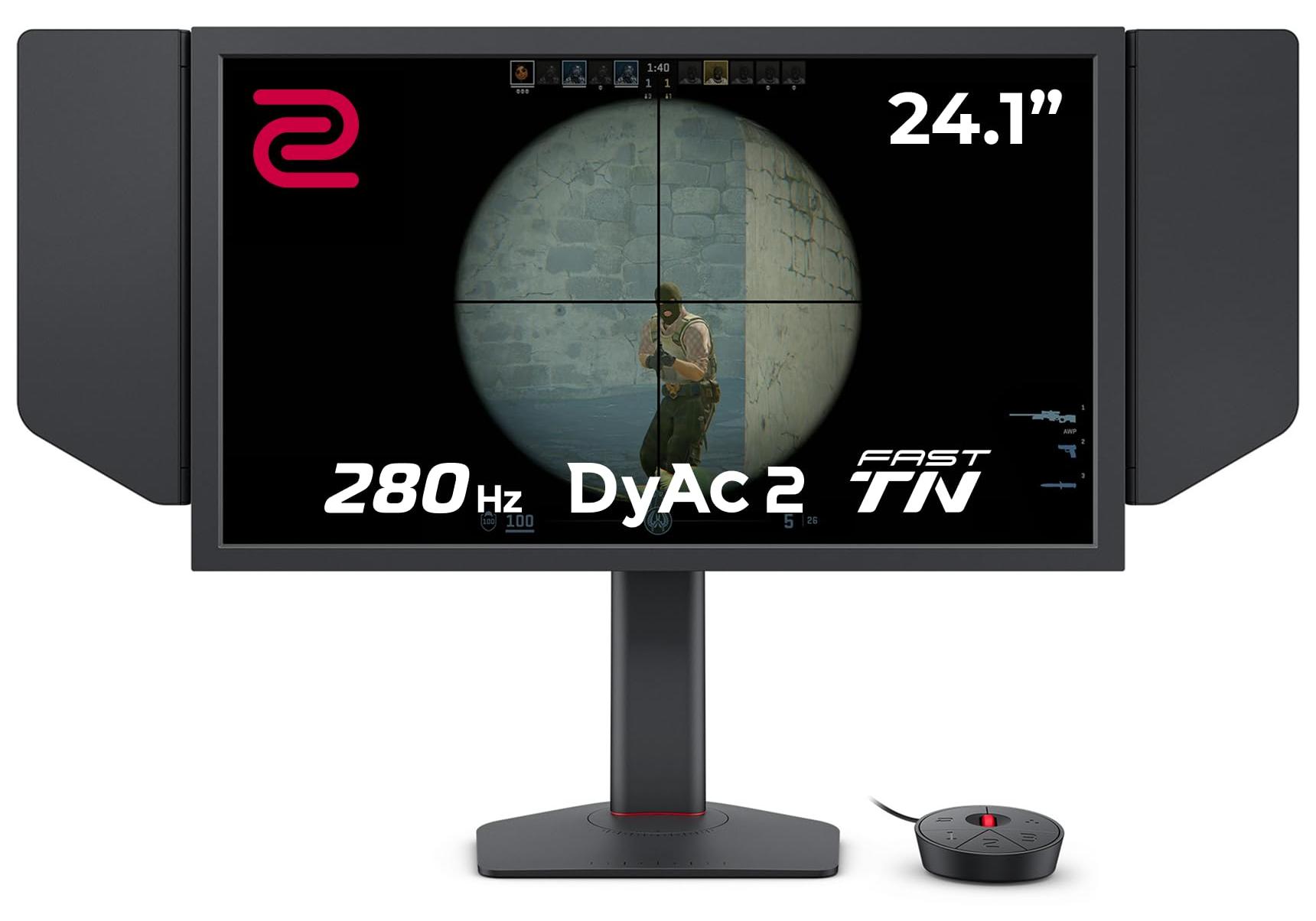ZOWIE XL2546X+, 62,2 cm (24.5"), 1920 x 1080 px, Full HD, Čierna