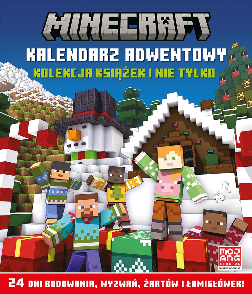 Minecraft Adventný kalendár – Kolekcia kníh a nielen to