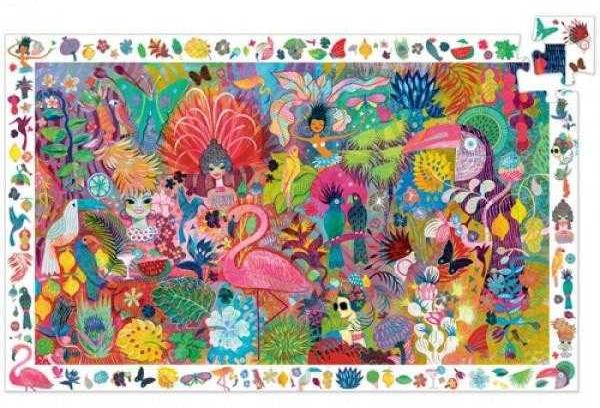 Beobachtungspuzzle Karneval von Rio, Djeco