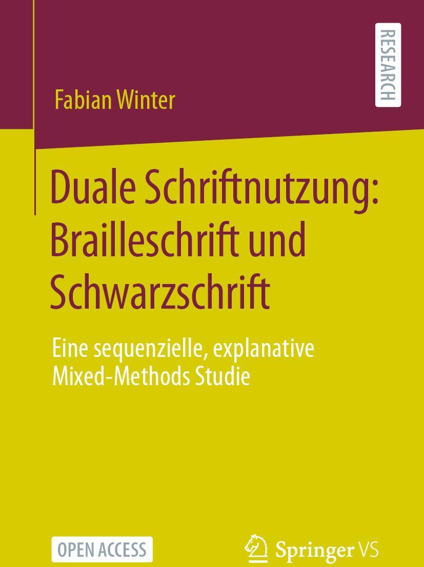 Springer Duale Schriftnutzung: Brailleschrift und Schwarzschrift
