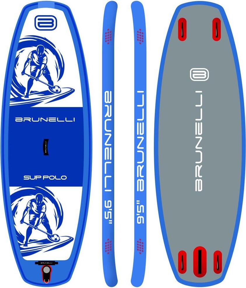 Brunelli SUP POLO BOARD iSUP Stand Up Board nafukovací Allround Team Board modrý