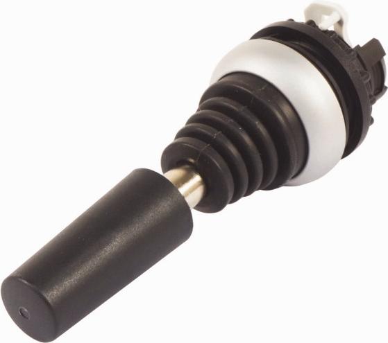 Joystick, mit 2 Schaltpunkten je Betätigungsrichtung, mit Metallachse, 2 Stellungen, Frontring Titan, tastend, vertikal 178564 EATON
