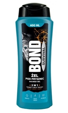 Bond Shower Gel For Men Survival 400 Ml