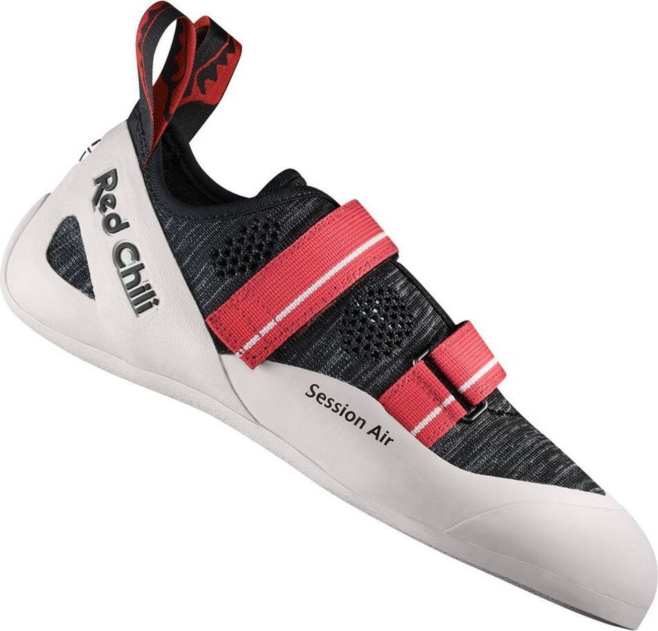 RedChili Session Air Kletterschuhe Verleihschuh Rot Größe 4 mit 2 Klettverschlüssen