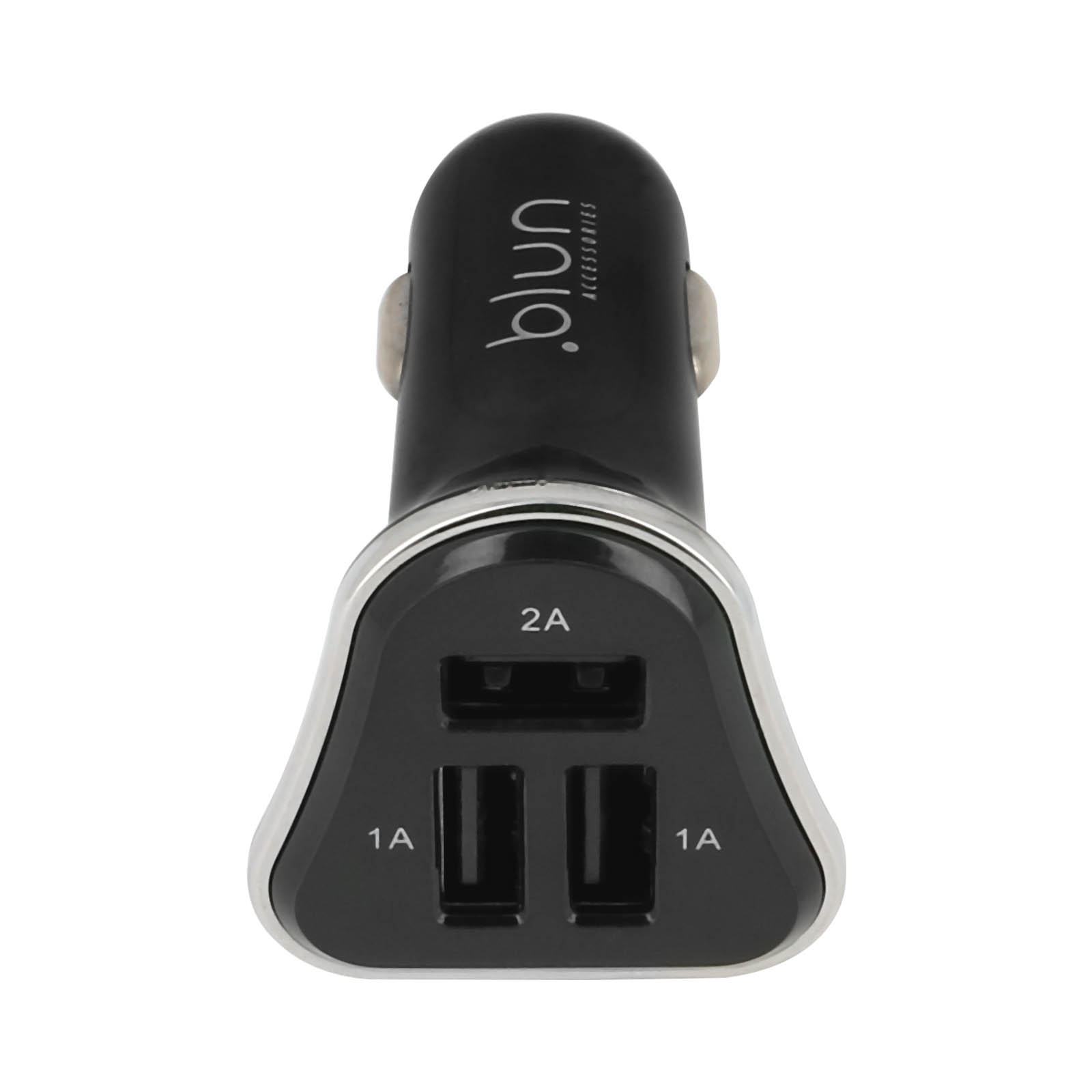 Nabíjačka do automobilového zapaľovača Blun 3x 4A USB porty - čierna