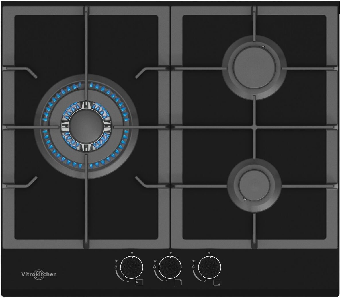 Vitrokitchen CG630NB 58 cm indukčná varná doska