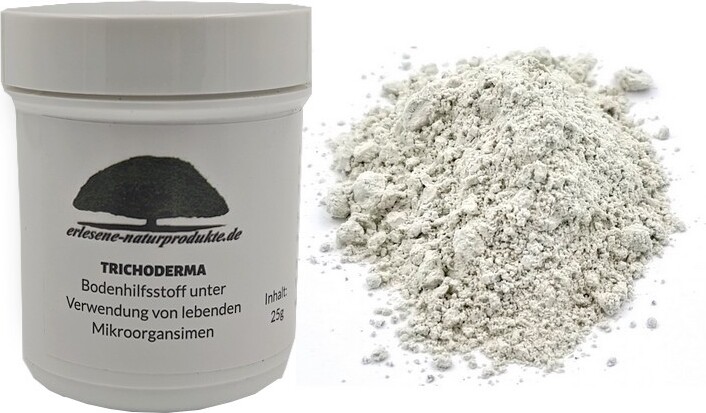 erlesene-naturprodukte GmbH Trichoderma 25g Bodenhilfsstoff unter Verwendung von lebenden Mikroorgansimen