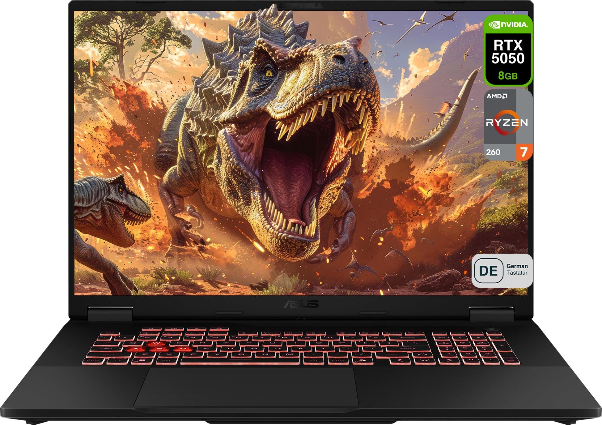 ASUS TUF A18 Gaming Laptop, Ryzen 7 260, 18